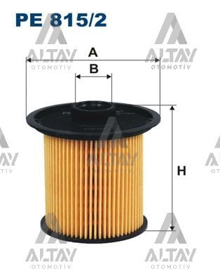 7701206119 Yakıt Filtresi FILTRON | Renault Kangoo