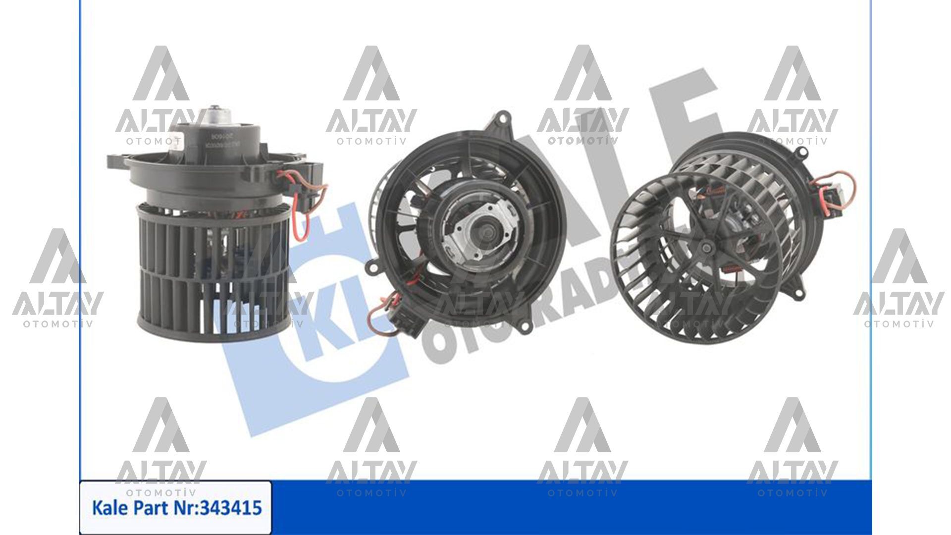 2S6H18456AD Elektrik Motoru KALE | Ford Fiesta
