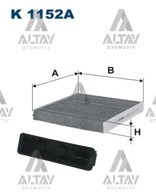 7701062227 Polen Filtresi FILTRON | Dacia Duster