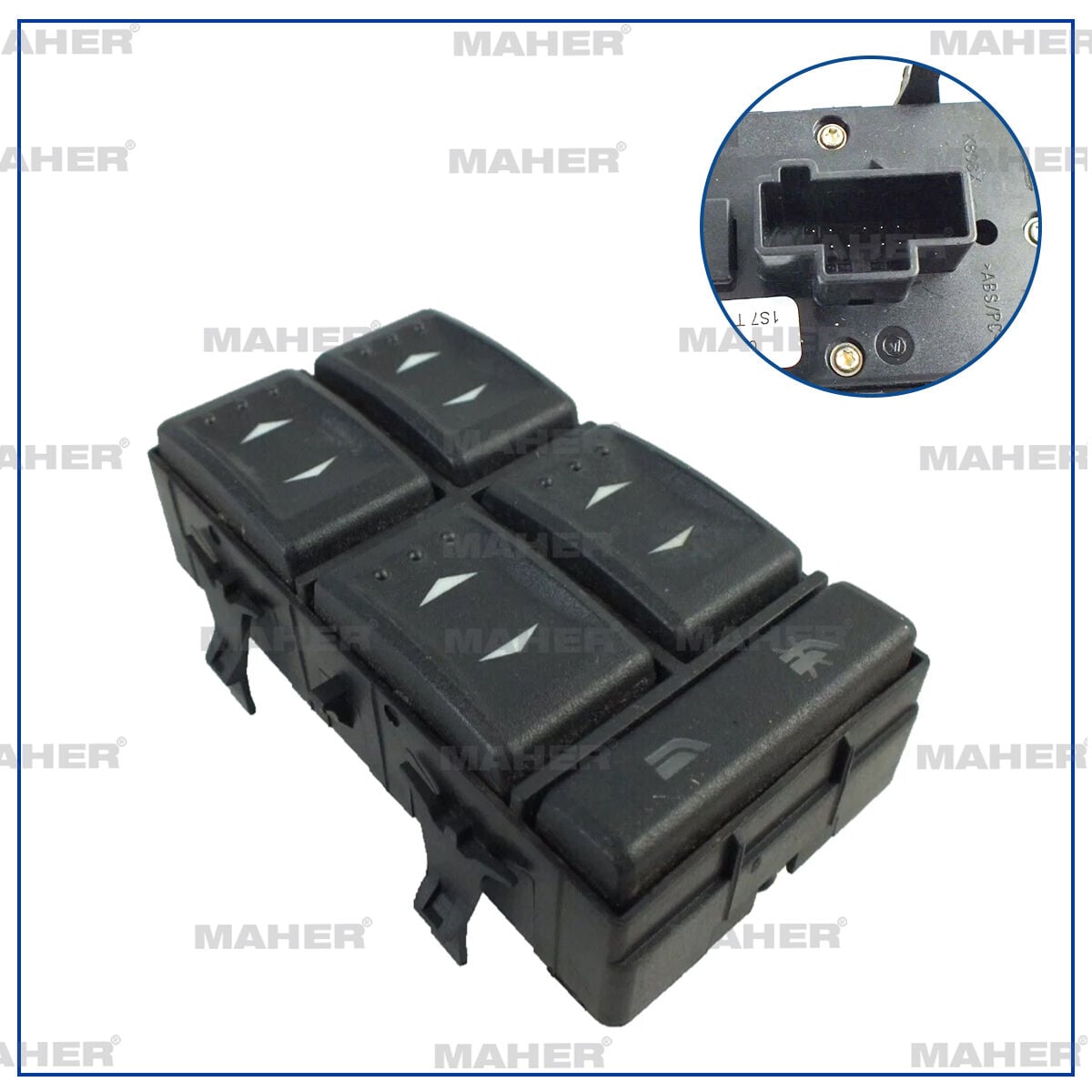 1S7T14A132BE Düğme / Anahtar Sol MAHER | Ford Mondeo