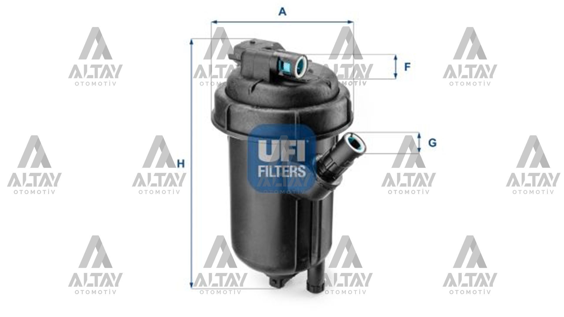 813040 Yakıt Filtresi UFI | Fiat Doblo / Fiat Ducato