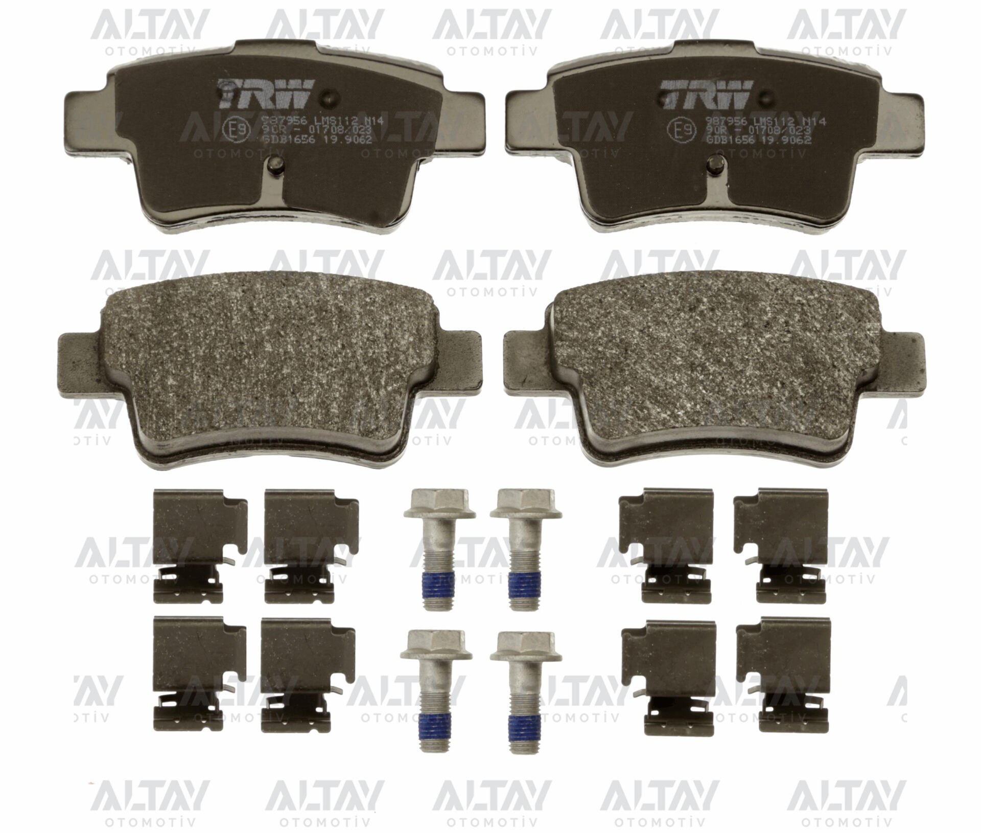 77363959 Fren Balatası Arka TRW | Fiat Linea / Fiat Punto