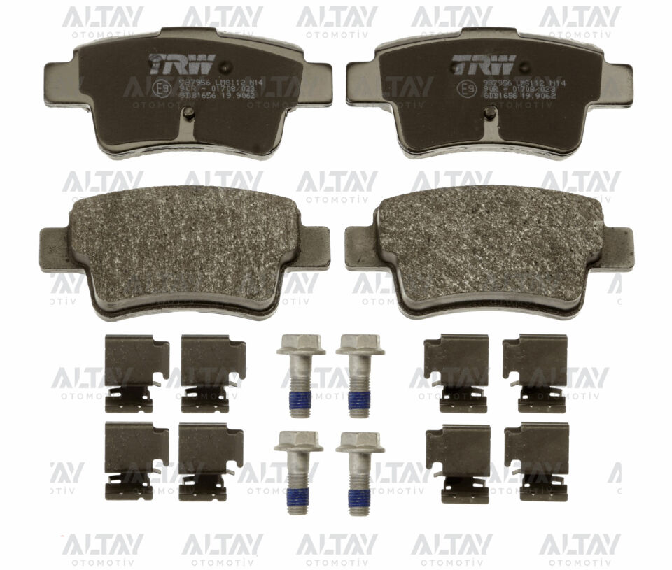 77363959 Fren Balatası Arka TRW | Fiat Linea / Fiat Punto