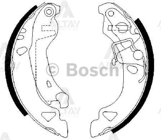 71732685 Fren Balatası Arka BOSCH | Fiat Bravo