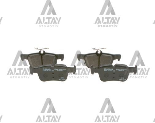 DG9C2M007HA Fren Balatası Arka BOSCH | Ford Focus
