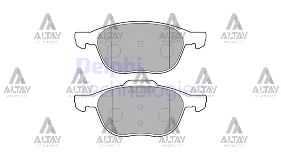 1223682 Fren Balatası Ön DELPHI | Ford Focus
