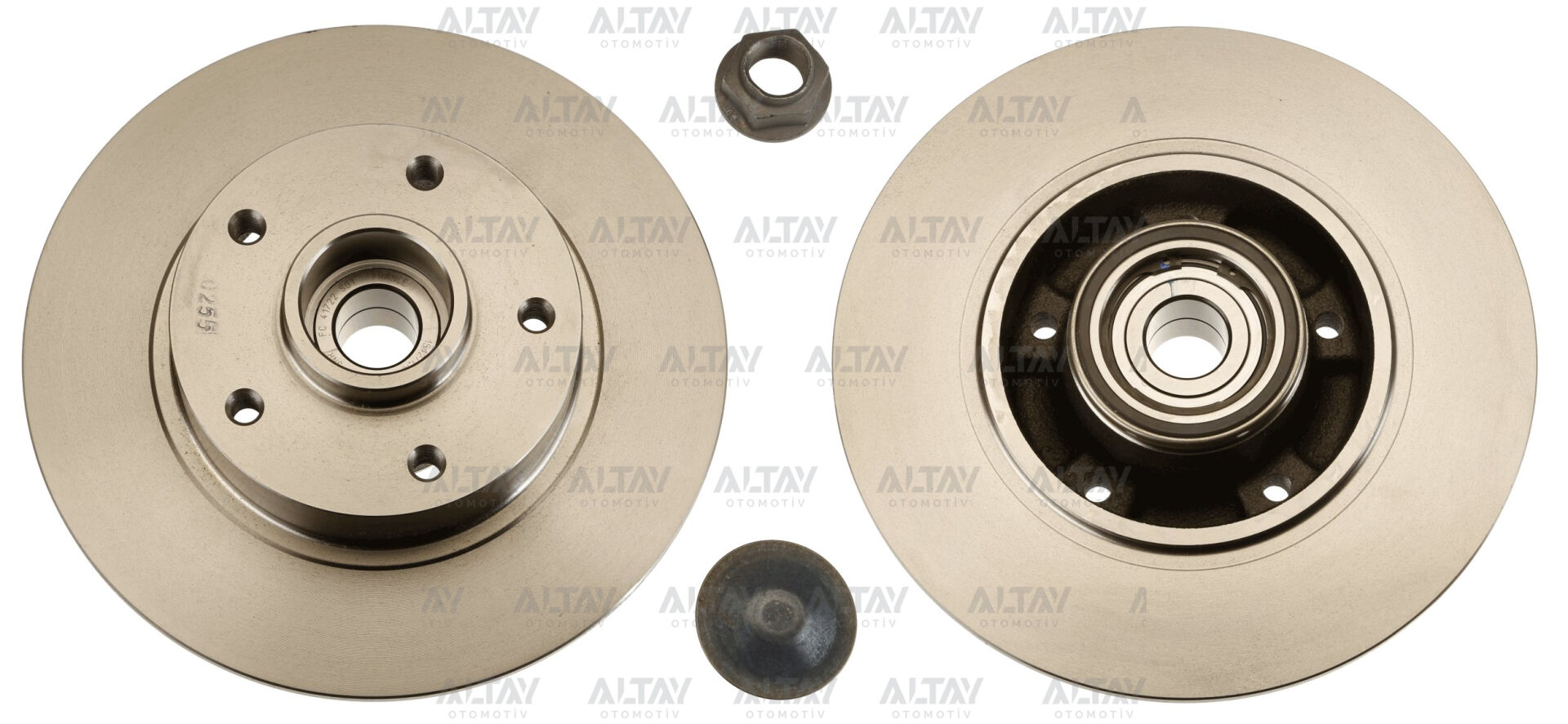 432001539R Fren Diski Arka TRW | Renault Fluence / Renault Megane 2 / Renault Megane 3 / Renault Meg