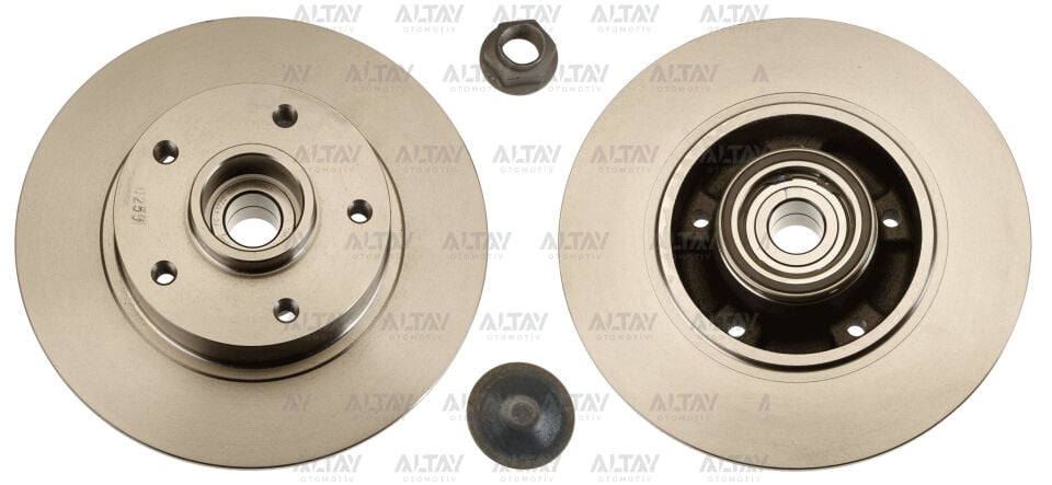 432001539R Fren Diski Arka TRW | Renault Fluence / Renault Megane 2 / Renault Megane 3 / Renault Meg