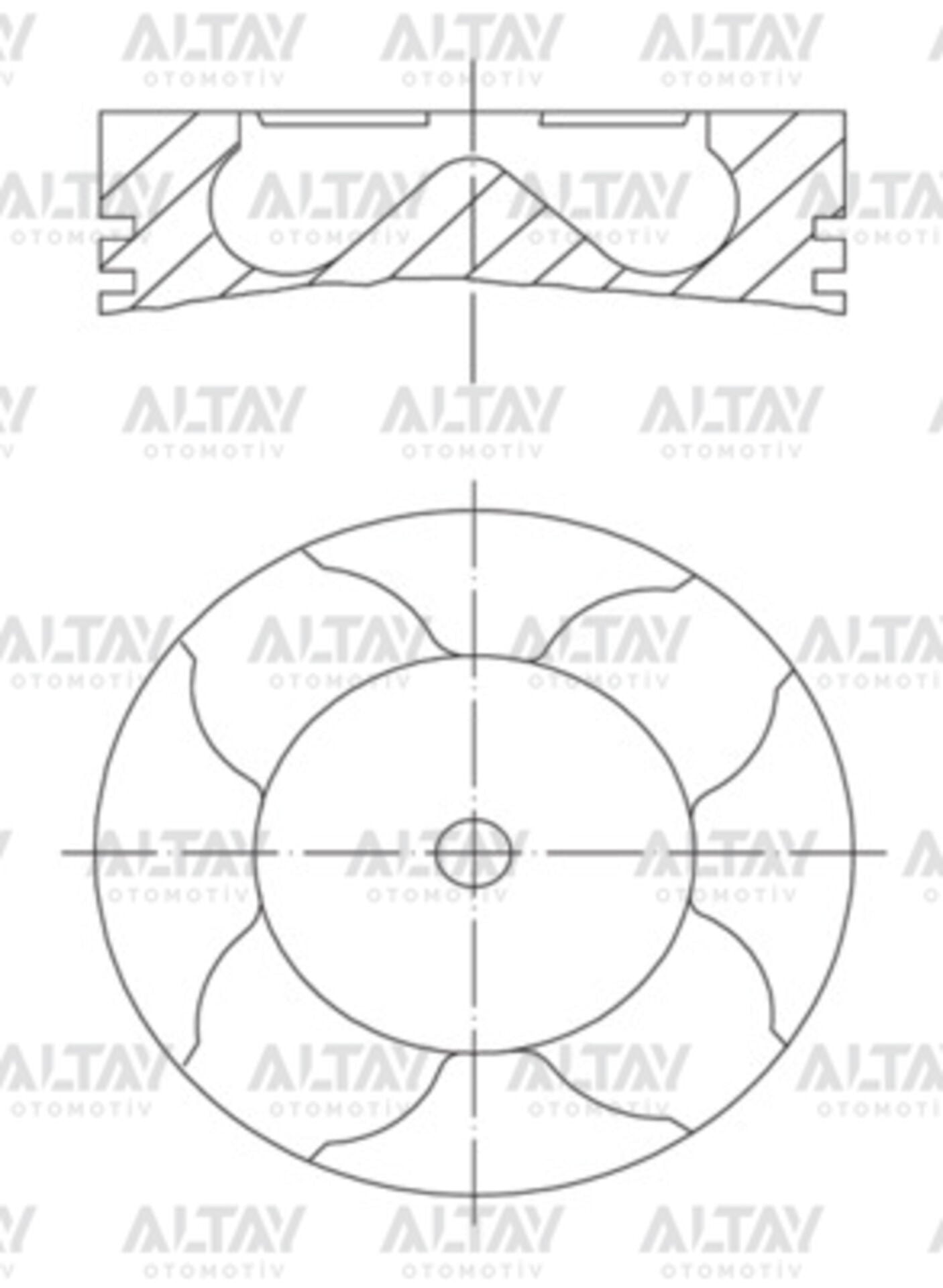 8772620STD000G Piston MAHLE | Fiat Doblo / Fiat Linea