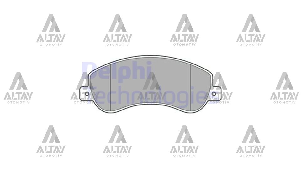 6C112K021AB Fren Balatası Ön DELPHI | Ford Transit