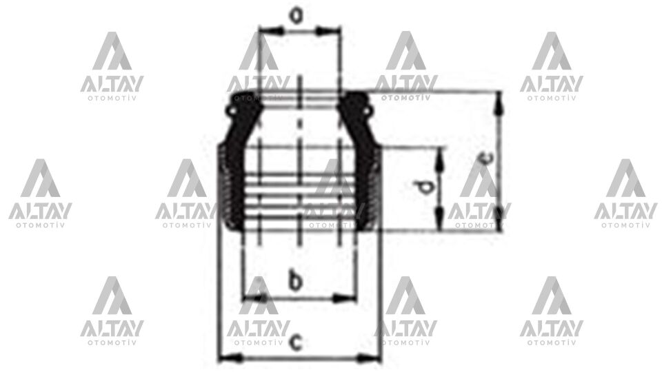 60548495 Conta / Supap Lastiği SKT | Fiat Doblo / Renault Kangoo