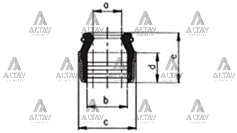 60548495 Conta / Supap Lastiği SKT | Fiat Doblo / Renault Kangoo