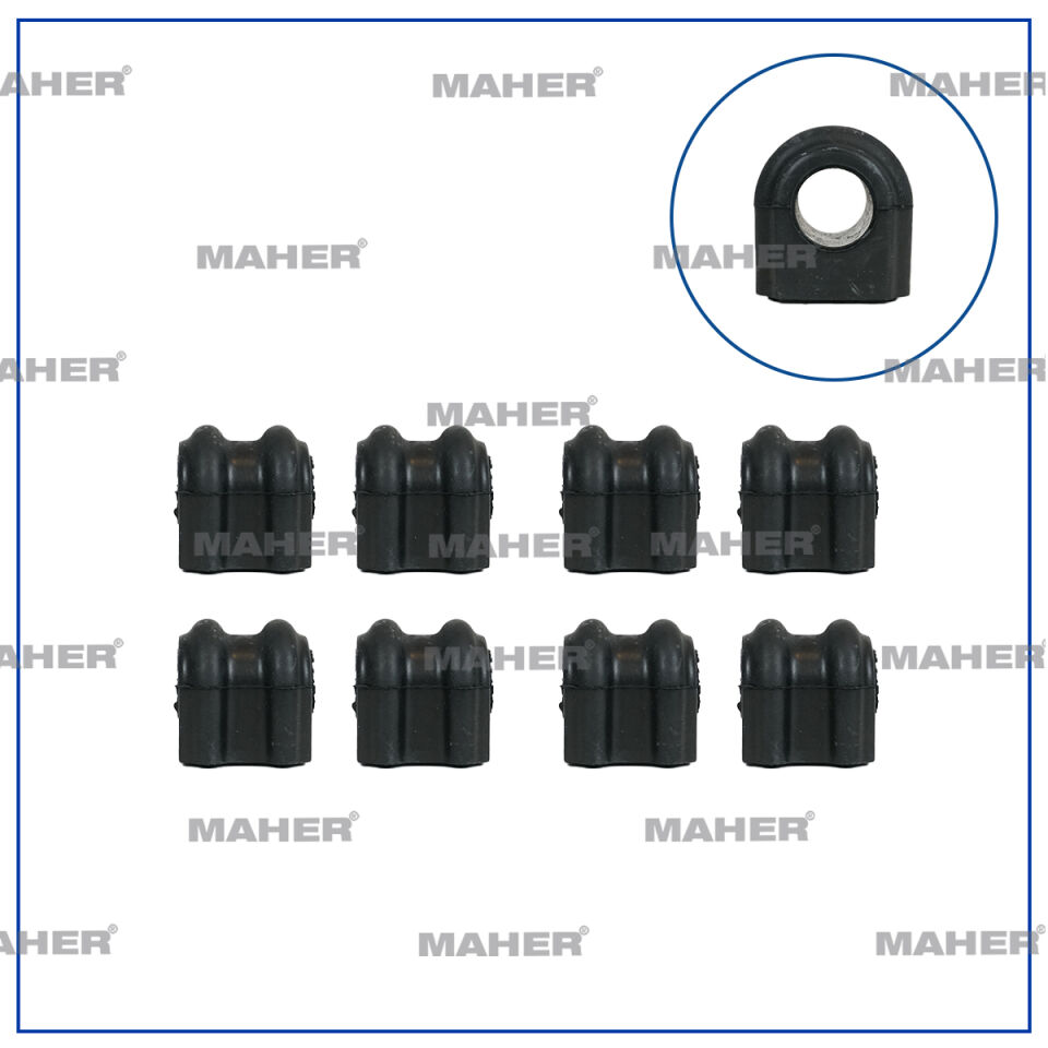 54813-1C510 Viraj Demiri Lastiği Ön MAHER | Hyundai Getz