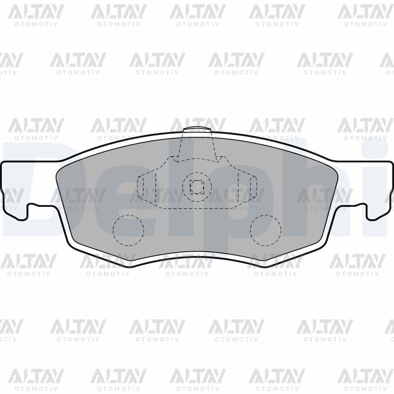 6001073127 Fren Balatası DELPHI | Fiat Doblo