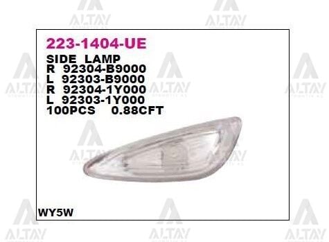 223-1404R-UE Far ve Aydınlatma DEPO | Hyundai i10 / Kia Picanto