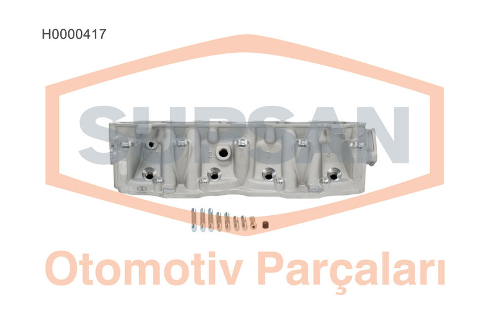 7734225 Silindir Kapağı SUPSAN | Fiat Tempra