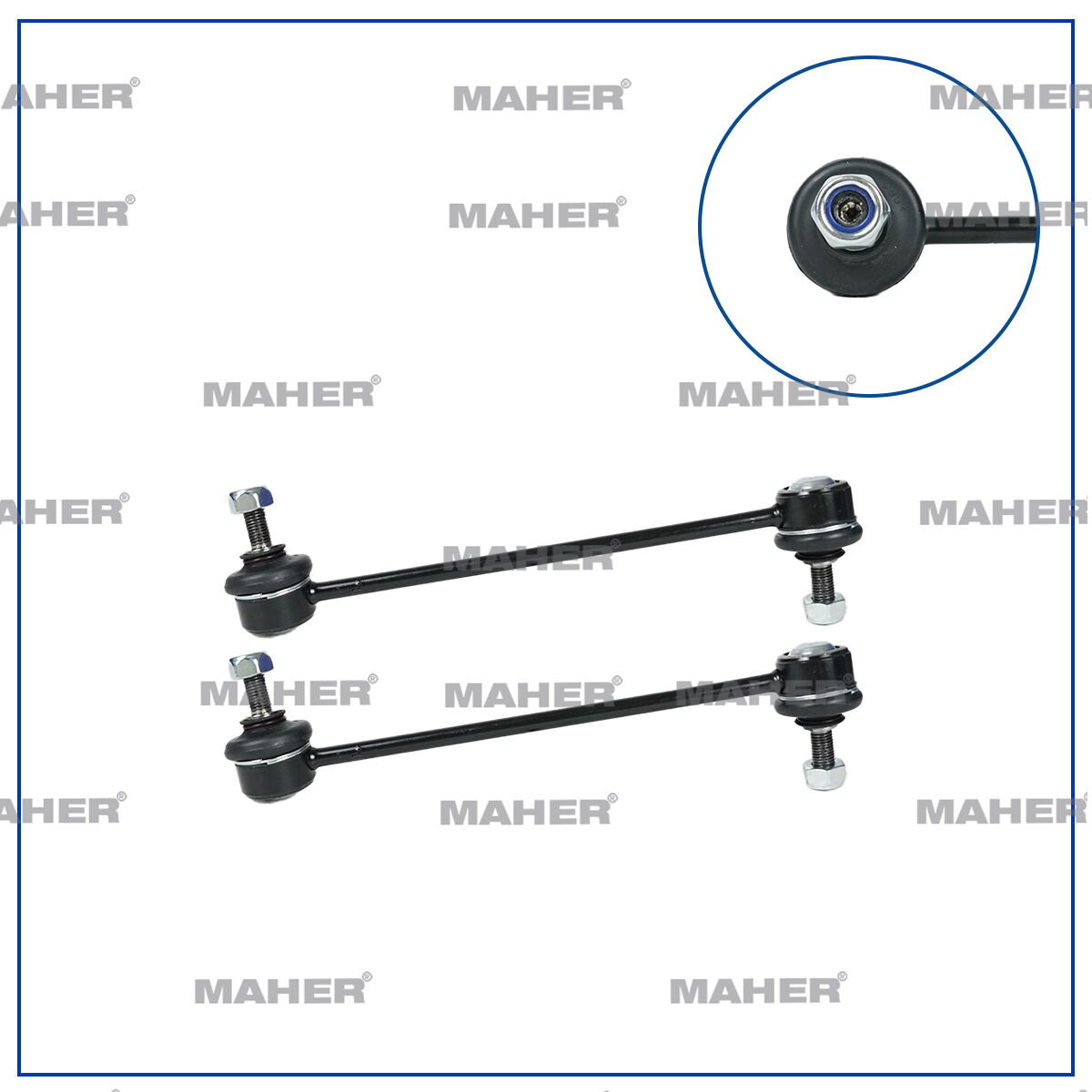 54830-0X000 Alt Takım Parçası Ön Sol MAHER | Hyundai i10 / Kia Picanto