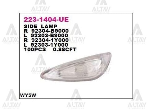 223-1404L-UE Far ve Aydınlatma Sol DEPO | Hyundai i10 / Kia Picanto