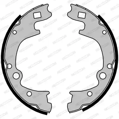 58305 44A50 Fren Pabuc Balata Arka 220X46,2mm NAGAMA | Hyundai H100 2.5 D Kamyonet 1993 2004