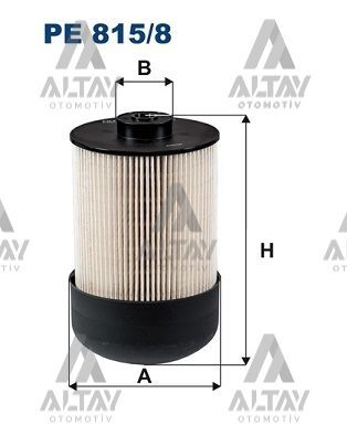164038899R Yakıt Filtresi FILTRON | Renault Master