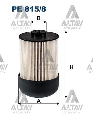 164038899R Yakıt Filtresi FILTRON | Renault Master