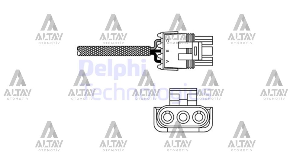 7700746375 Sensör DELPHI | Renault R19 / Renault R21