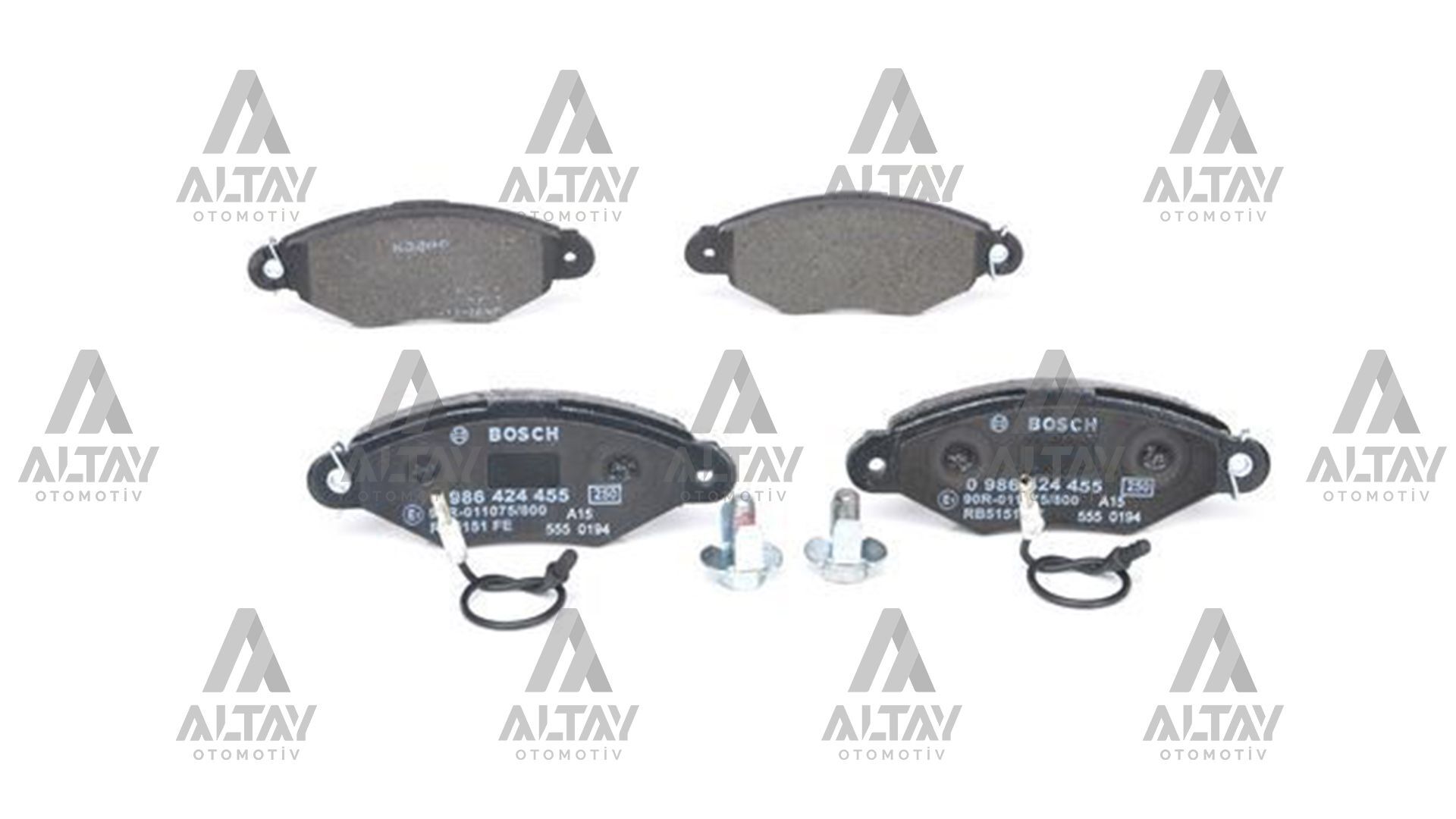 7701208142 Fren Balatası Ön BOSCH | Renault Kangoo