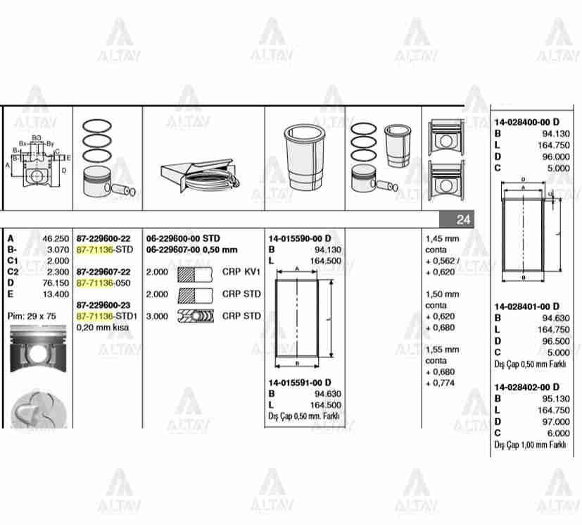 06-848207-00 Segman GOETZE | Hyundai Getz