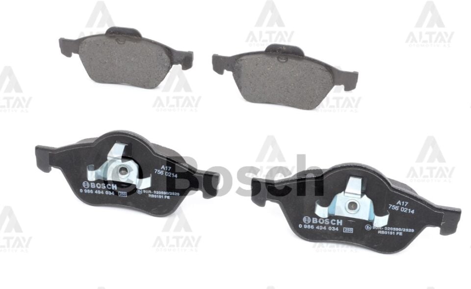 410600012R Fren Balatası Ön BOSCH | Renault Laguna