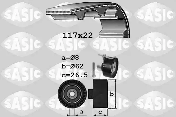 1672144 Triger Seti OPTIBELT | Ford B max, C max, Fiesta