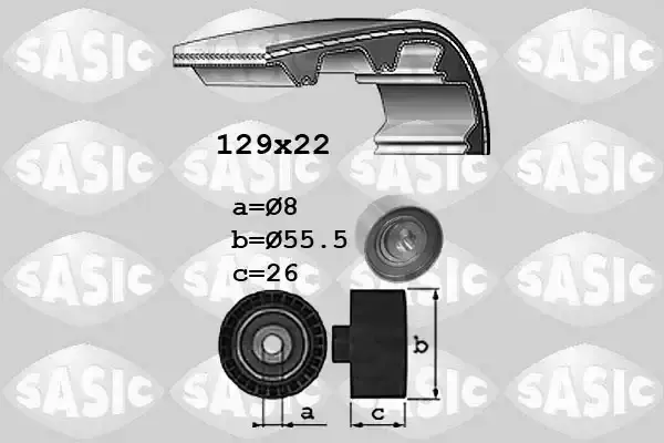 71754561 Triger Seti OPTIBELT | Fiat Doblo, Fiorino, Panda, Punto, 500 / 1.2, 1.4