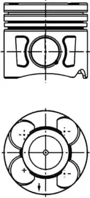 55581233 Piston Segmanlı GOETZE Std | Fiat Egea / Fiat Doblo