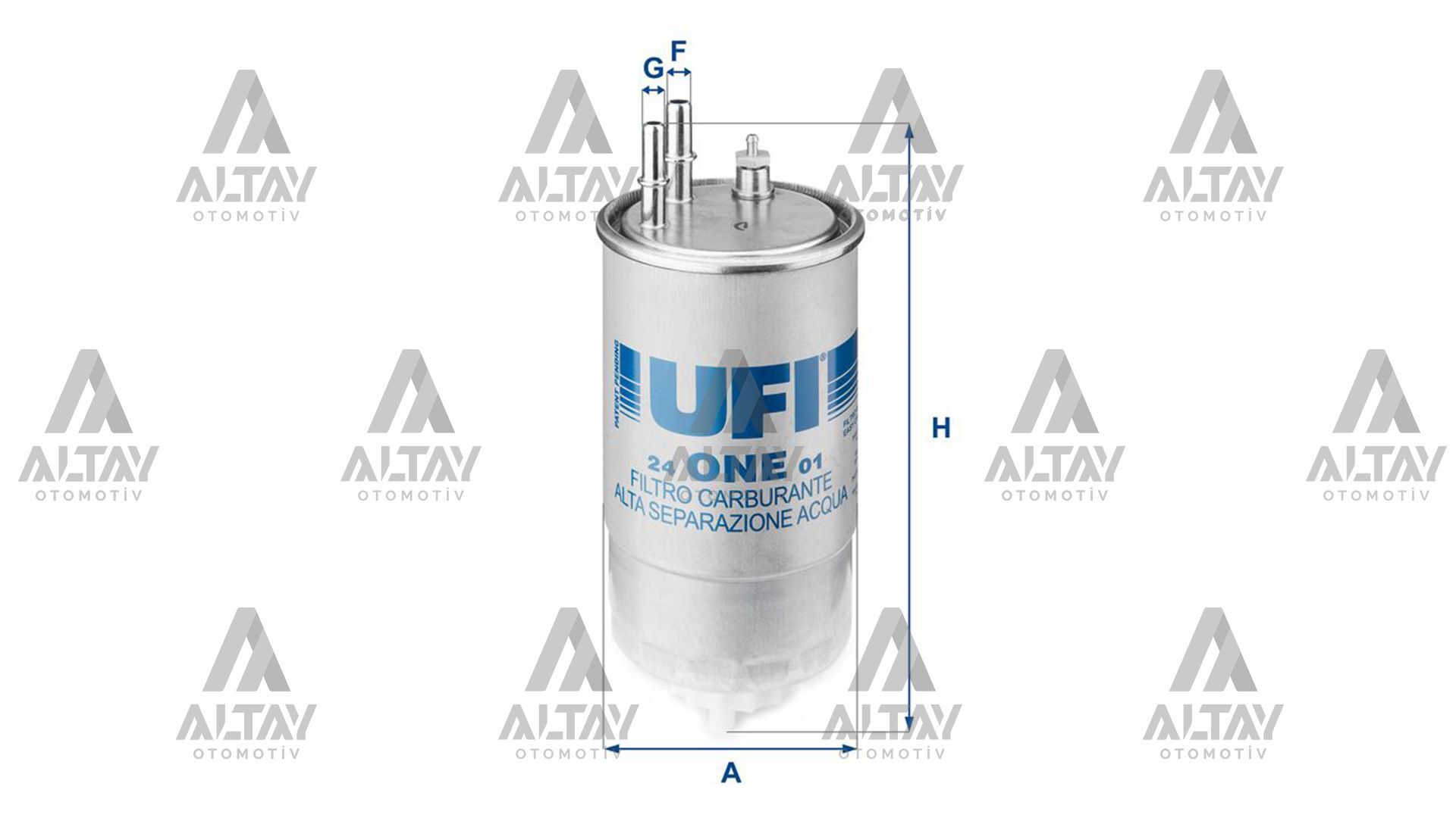 51929061 Yakıt Filtresi UFI | Fiat Doblo / Fiat Linea / Fiat Punto