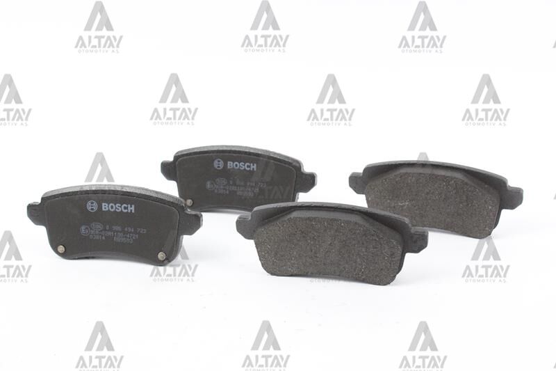 440608235R Fren Balatası Arka BOSCH | Renault Megane 4