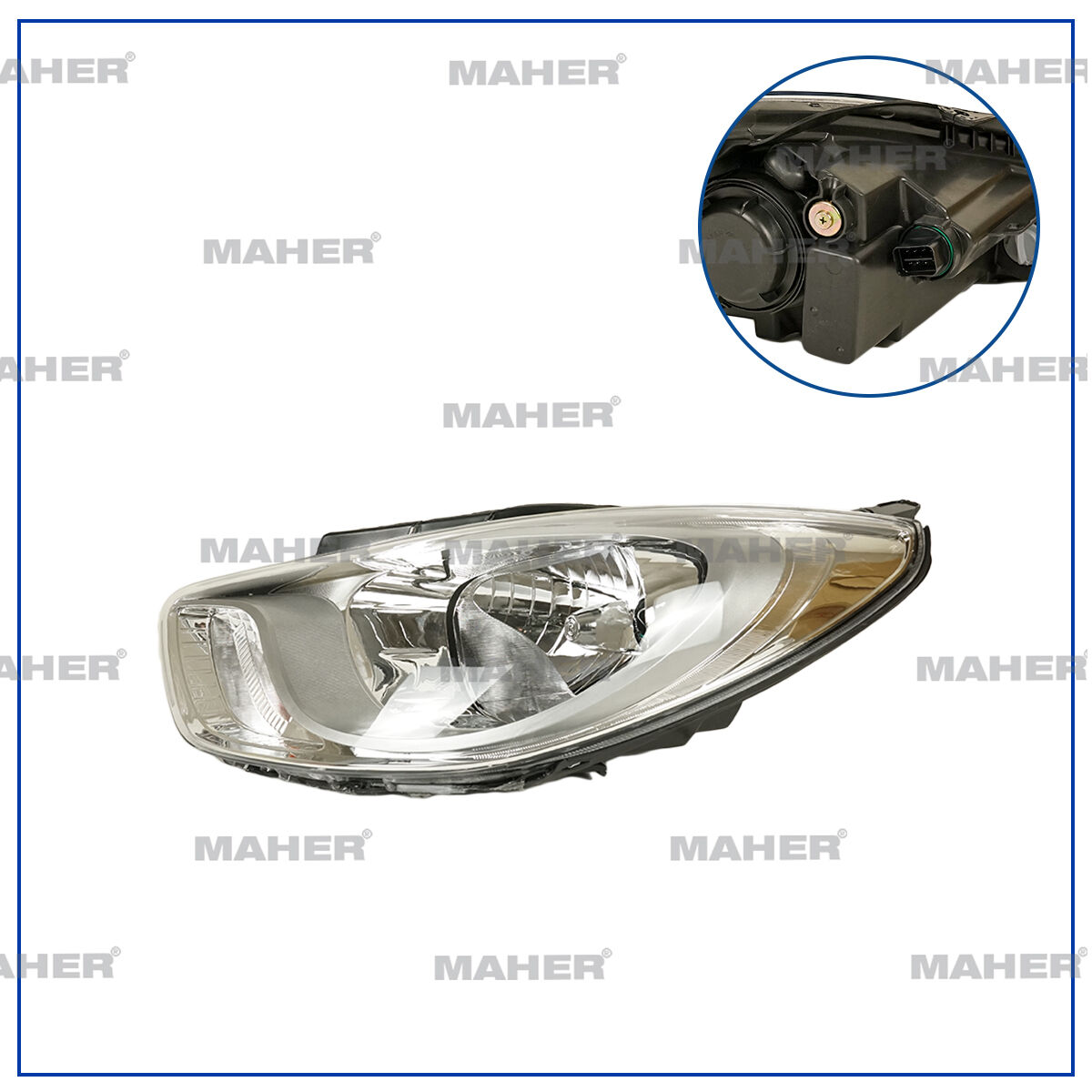 92101-0X120 Far ve Aydınlatma Sol MAHER | Hyundai i10