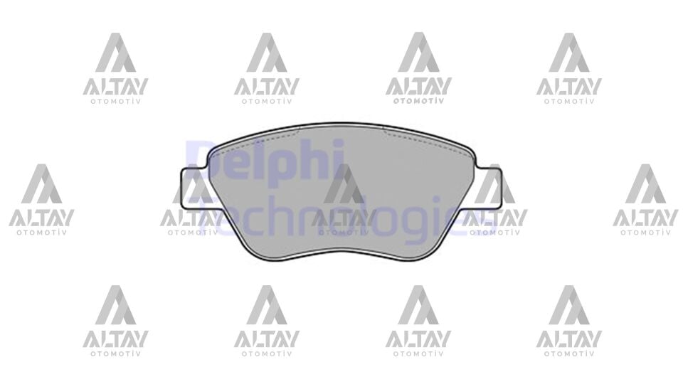 77362179 Fren Balatası Ön DELPHI | Fiat Doblo / Fiat Fiorino / Fiat Linea