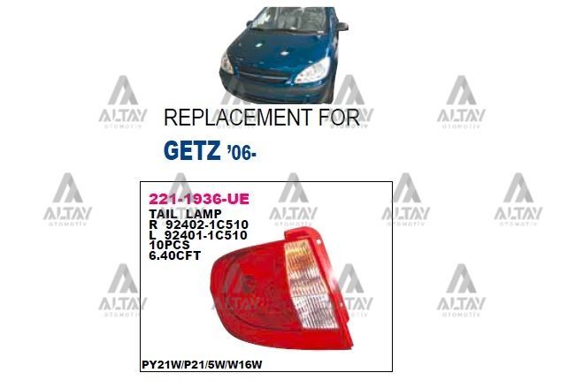 92402-1C510 Far ve Aydınlatma DEPO | Hyundai Getz