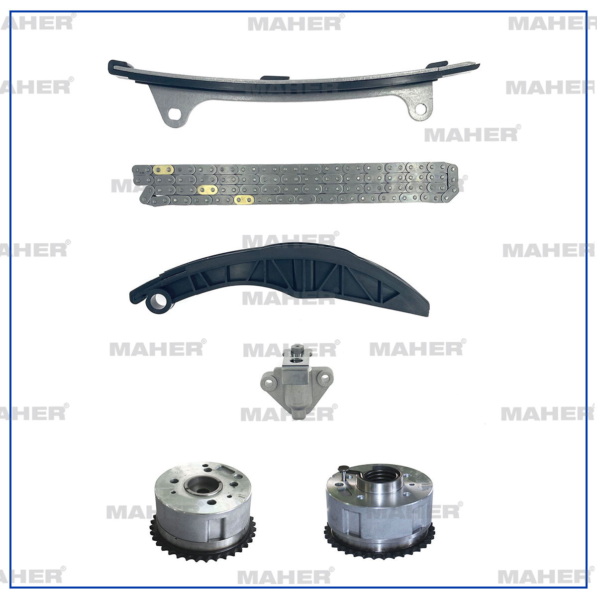 24321-04000 Eksantrik Zincir Seti MAHER | Hyundai i10 / Kia Picanto