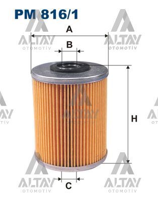 7701044913 Yakıt Filtresi FILTRON | Renault Megane 2 / Renault Master