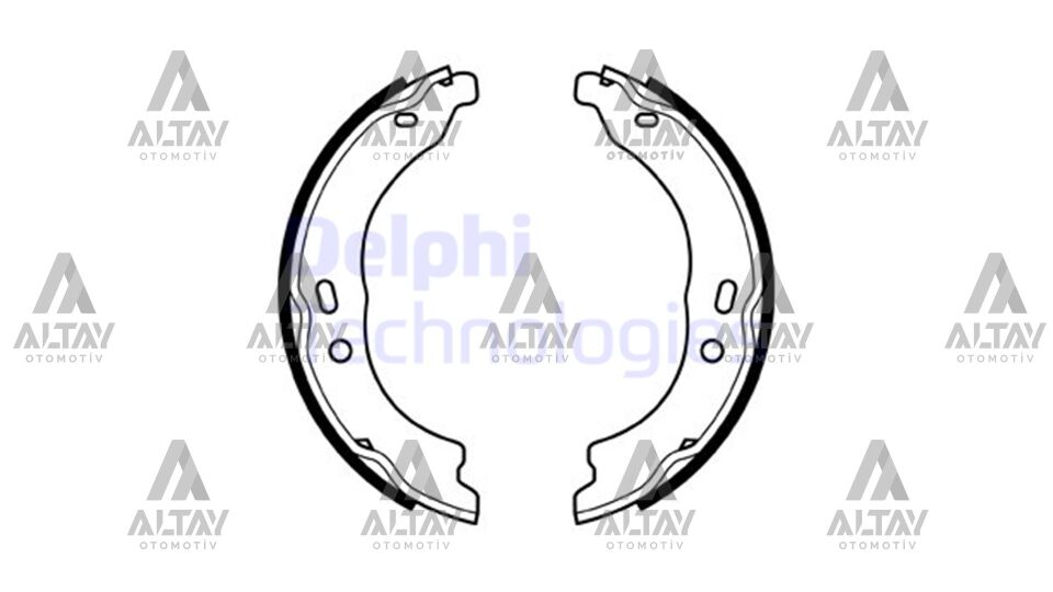 77364023 Fren Balatası DELPHI | Fiat Ducato