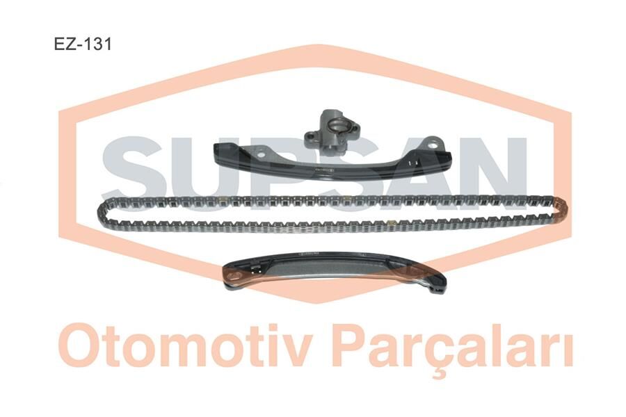 130C12345R Triger Zincir Seti SUPSAN | Renault Megane III 1.4 TCE 16V 130 BG Eng. H4J
