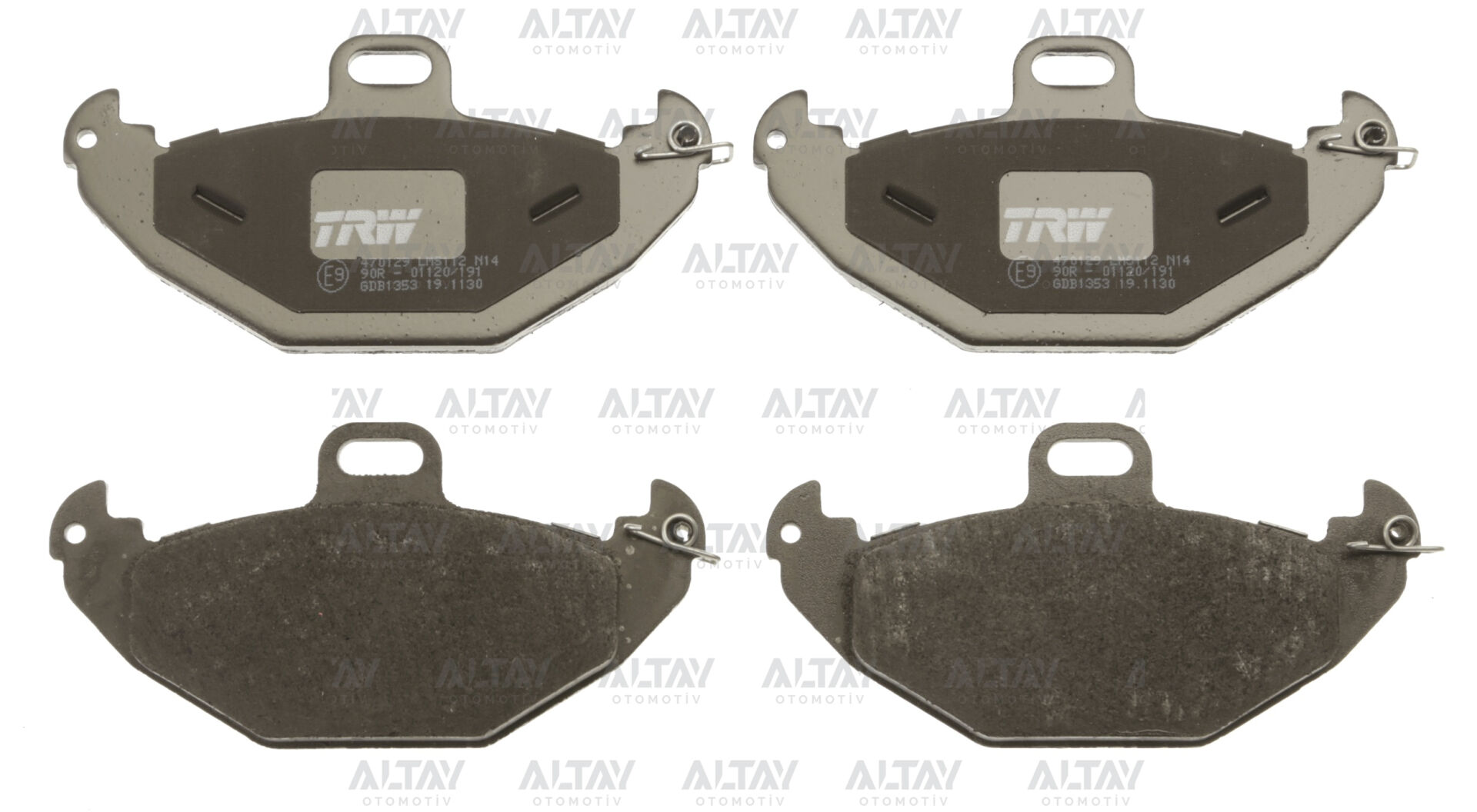 7701205491 Fren Balatası Arka TRW | Renault Laguna