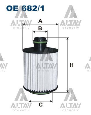 650221 Yağ Filtresi FILTRON | Fiat Doblo / Fiat Linea / Fiat Punto