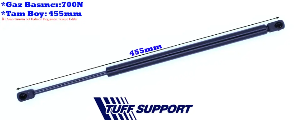 3M51A406A10AB Bagaj Amorti̇sörü | Ford Focus Hb 01 04 Gazli TUFFSUPPORT