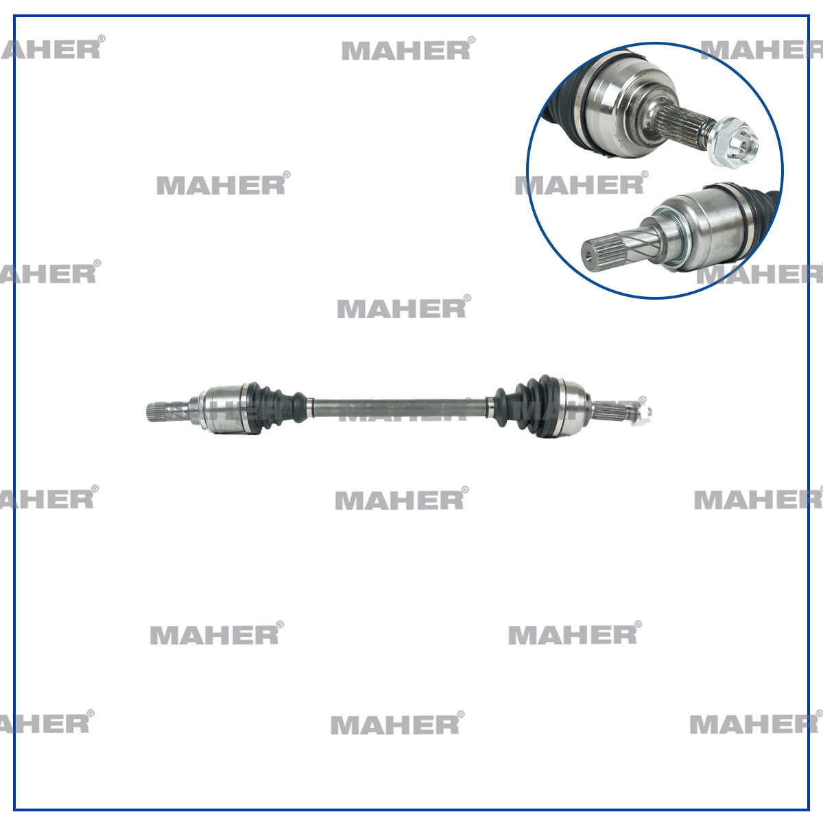 8200341698 Aks Ön MAHER | Renault Clio 3