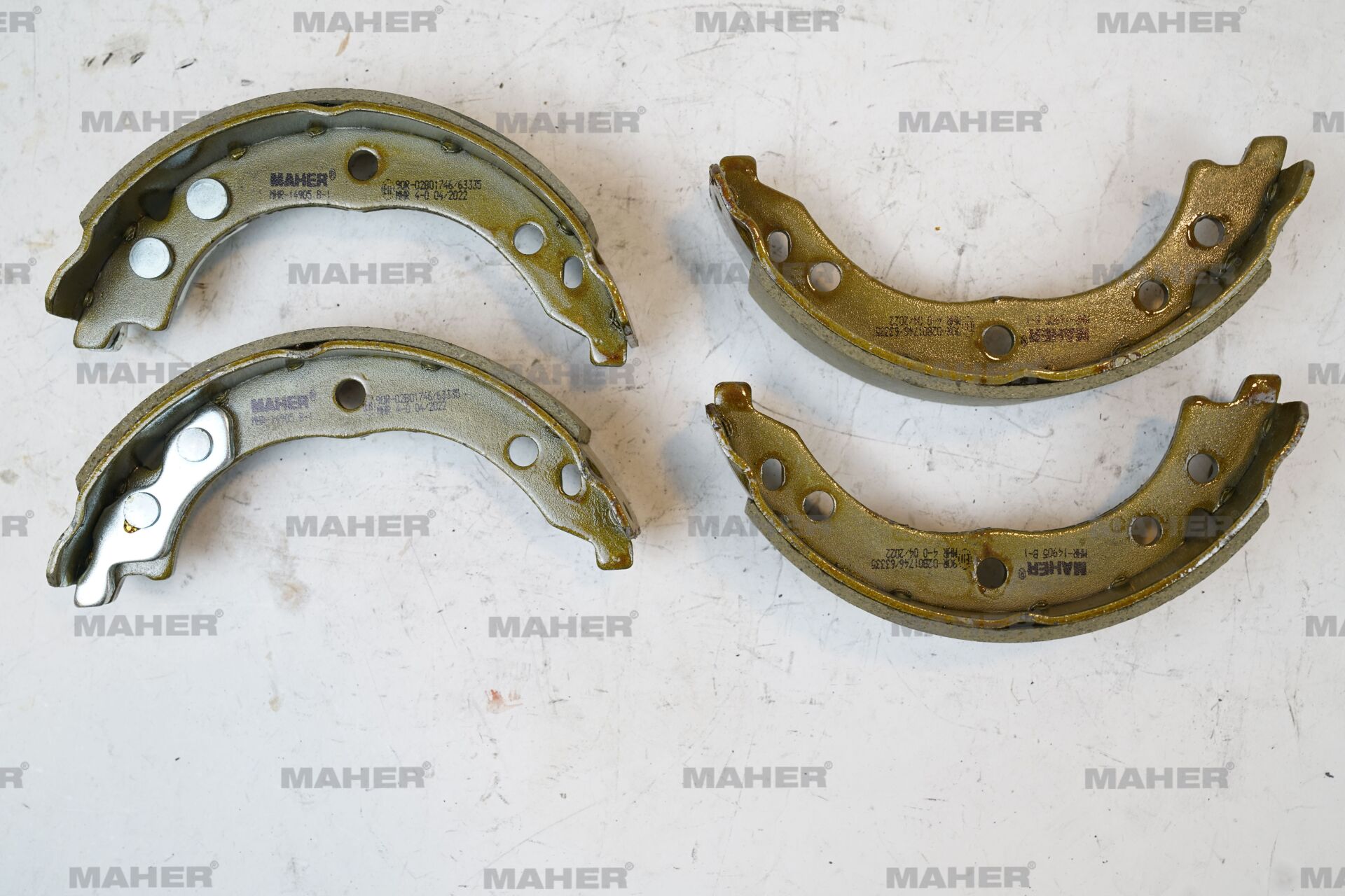 77362696 Fren Balatası MAHER | Fiat Ducato