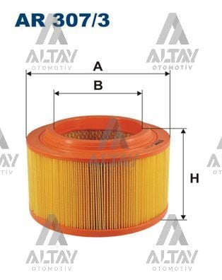 U2Y0-13-Z40 Hava Filtresi FILTRON | Ford Ranger