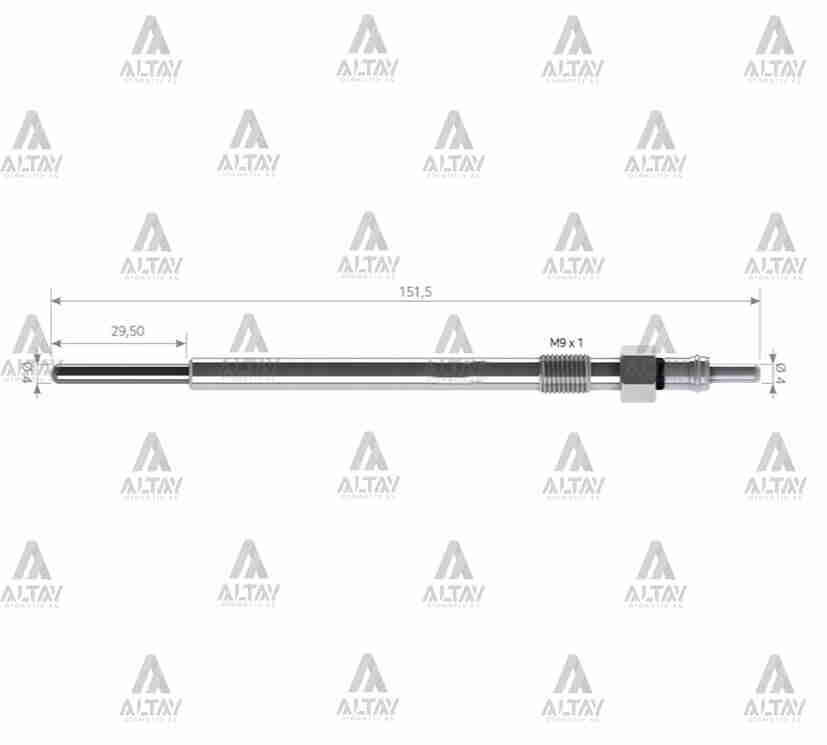 46792355 Kızdırma Bujisi SVAC | Fiat Bravo / Fiat Stilo