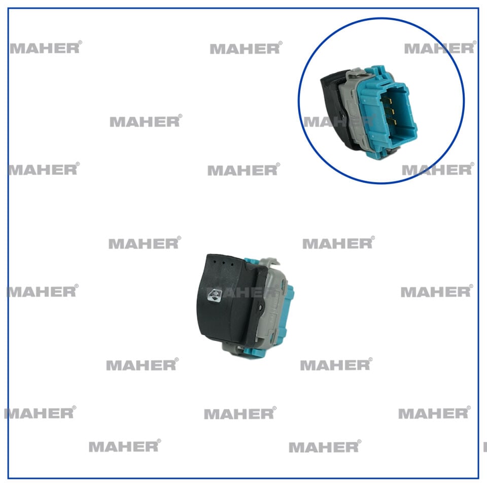 8200476809 Düğme / Anahtar Sağ MAHER | Renault Kangoo / Renault Master