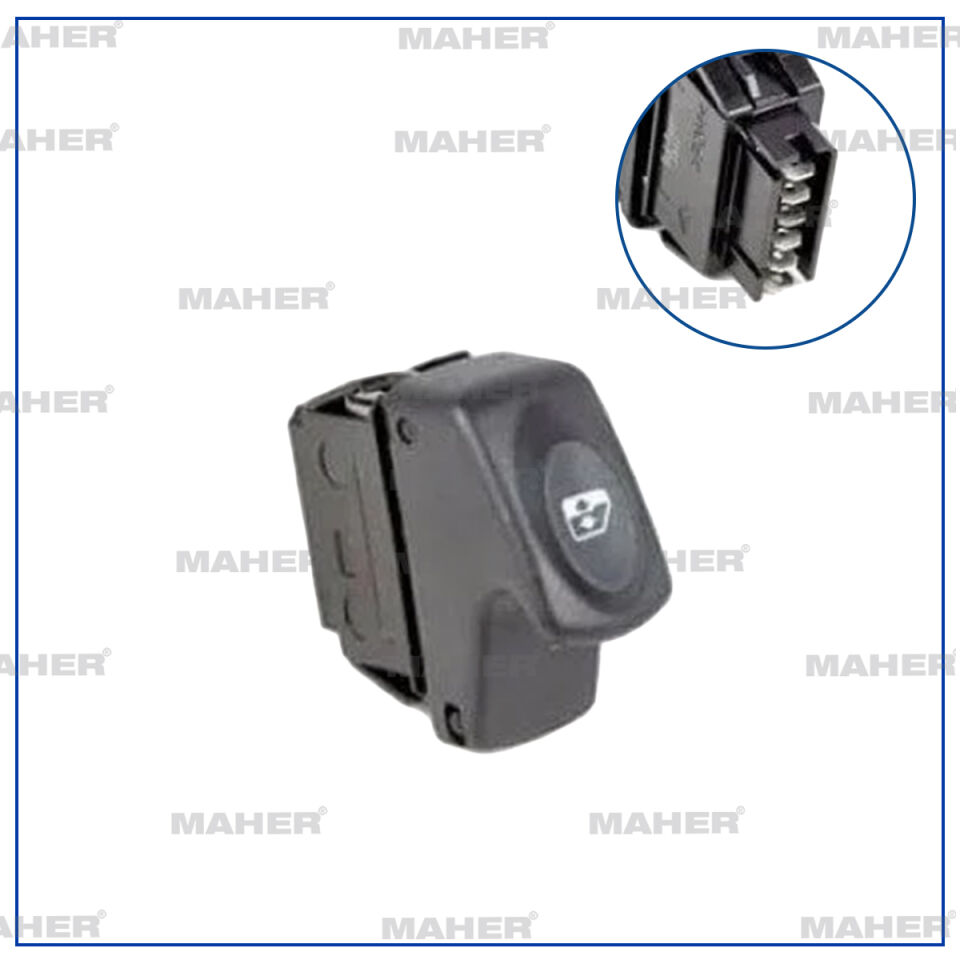 7700838101 Düğme / Anahtar Sol MAHER | Renault Kangoo